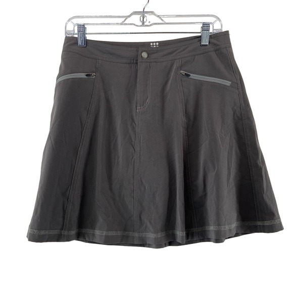 Title Nine Nimblene Skirt Skort Size 2 Gray - Picture 1 of 9